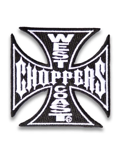 moto nášivka West Coast Choppers Black 7cm x 7cm