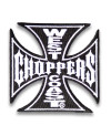 moto nášivka West Coast Choppers Black 7cm x 7cm