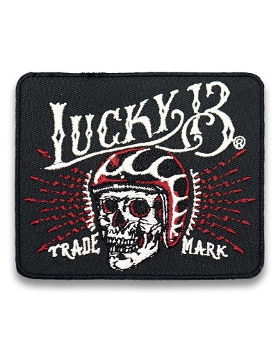 Moto nášivka Lucky 13 Skull...