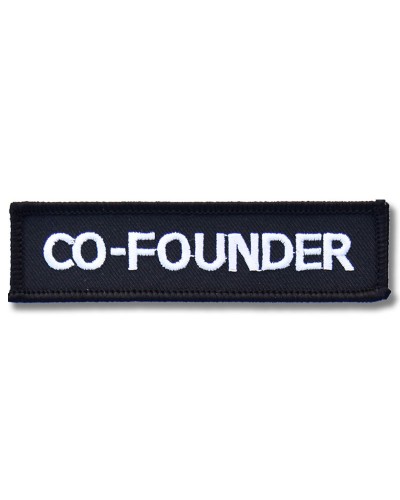 Moto nášivka Co-Founder 10cm x 3cm