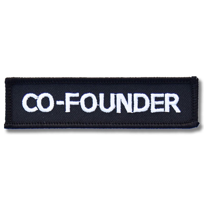 Moto nášivka Co-Founder 10cm x 3cm