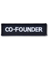 Moto nášivka Co-Founder 10cm x 3cm