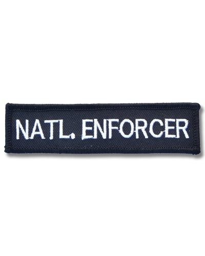 Moto nášivka Natl. Enforcer 10cm x 3cm