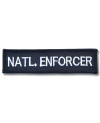 Moto nášivka Natl. Enforcer 10cm x 3cm
