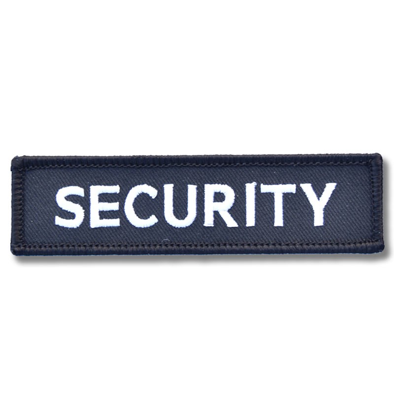 Moto nášivka Security 10cm x 3cm