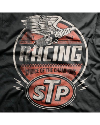 Pánské tričko STP Vintage Racing detail