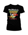 Dámské tričko Woody Woodpecker Garage černé