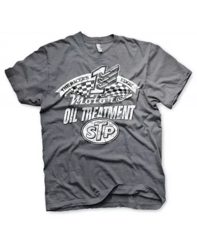 Pánské tričko STP Oil Treatment šedé