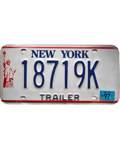 Americká SPZ New York Liberty 18719K
