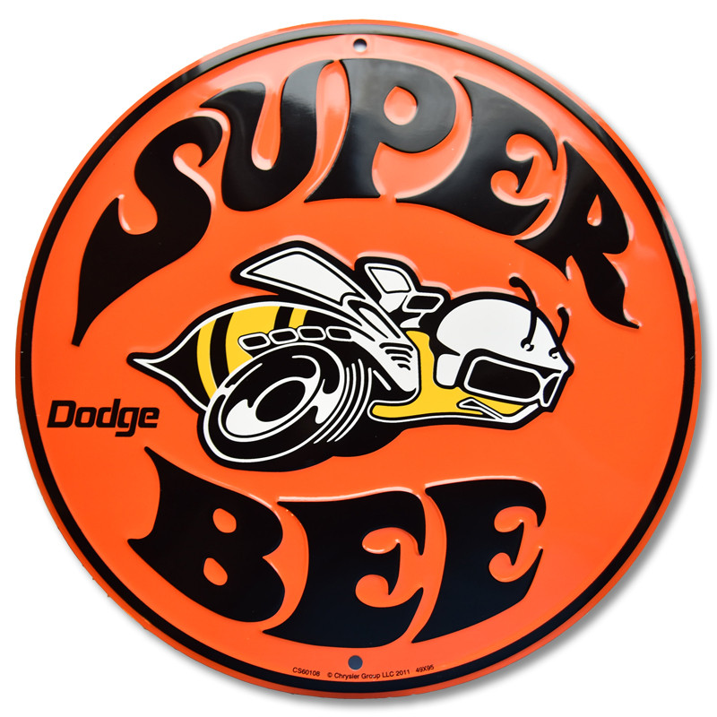 Plechová cedule Dodge Super Bee, 30cm