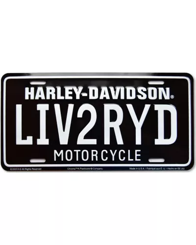 Americká SPZ Harley Davidson Live to Ride