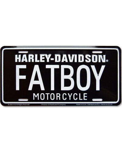 Americká SPZ Harley Davidson Fatboy