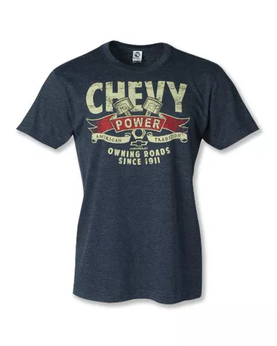 Pánské tričko Chevrolet Power šedé