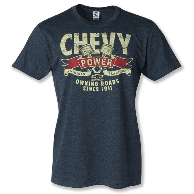 Pánské tričko Chevrolet Power šedé
