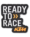 Moto nášivka KTM Ready to Race 8cm x 8cm