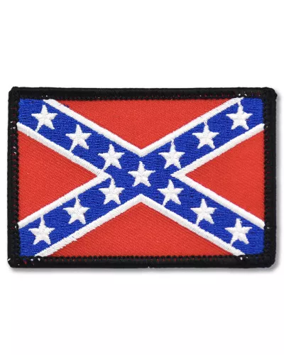 Moto nášivka Confederate Battle Flag 7,5cm x 5cm