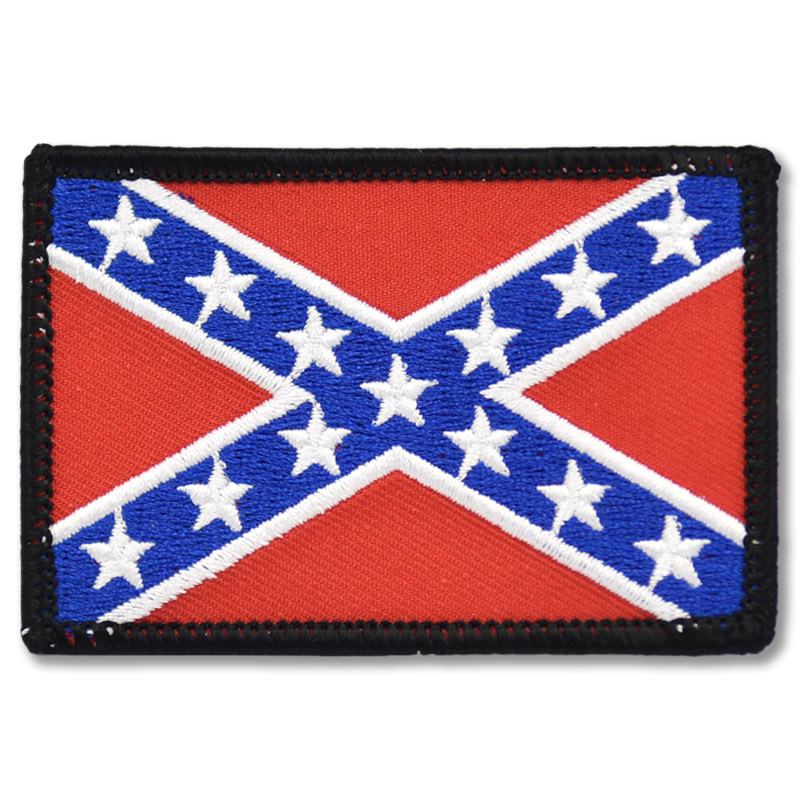Moto nášivka Confederate Battle Flag 7,5cm x 5cm