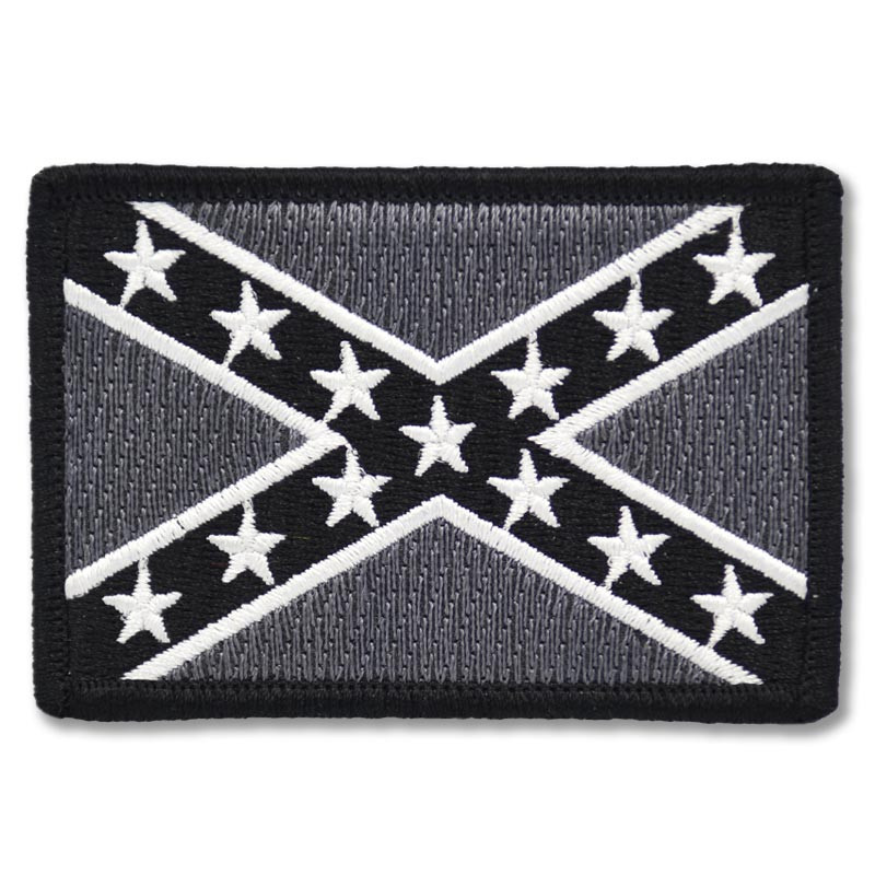 Moto nášivka Confederate Grey 7,5cm x 5cm