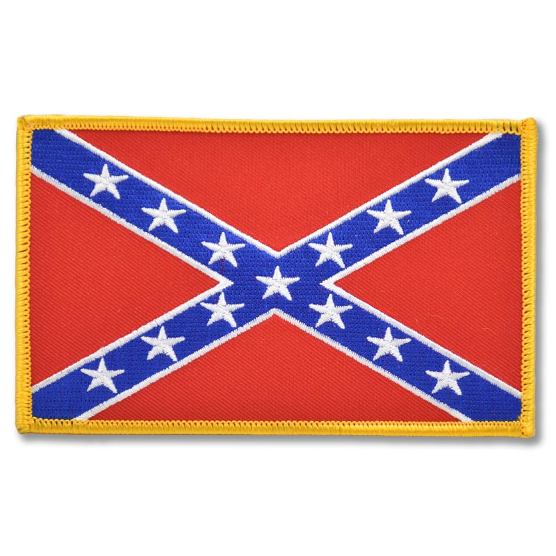 Nášivka Confederate Flag 8cm x 13 cm