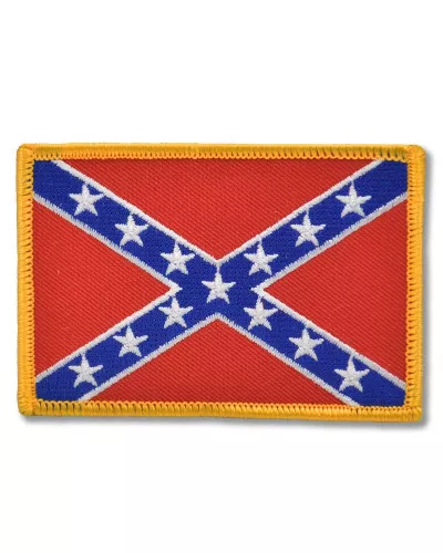Moto nášivka Confederate Flag 9 cm x 6 cm