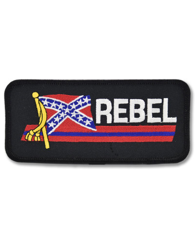 Moto nášivka Rebel Flag 5,5 cm x 13 cm