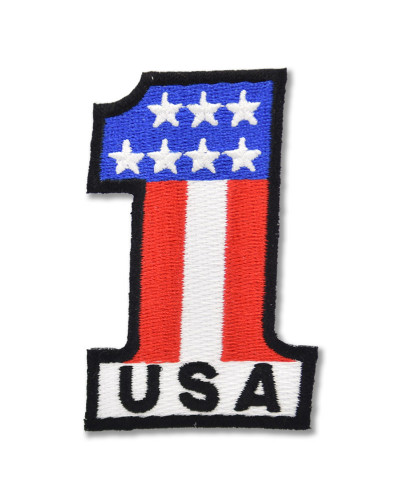 Moto nášivka USA 1 malá  5 cm x 8 cm