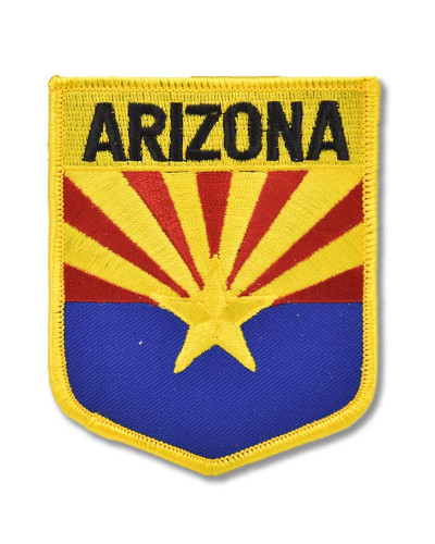 Moto nášivka Arizona 9cm x 7,5cm