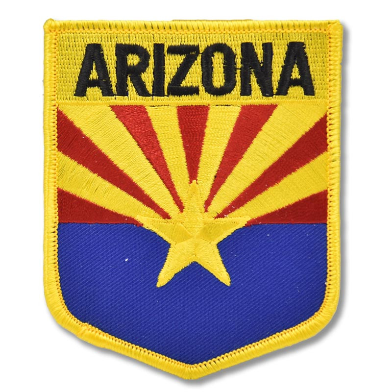 Moto nášivka Arizona 9cm x 7,5cm