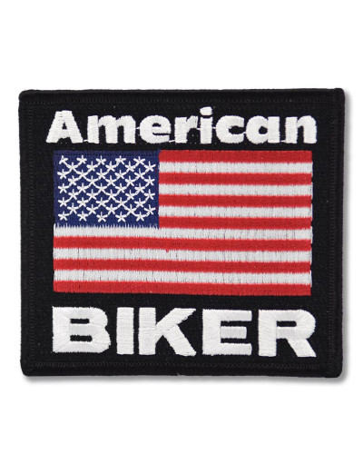 Moto nášivka American Biker 9 cm x 8 cm