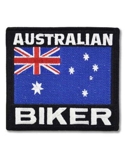 Moto nášivka Australian Biker 9 cm x 8 cm