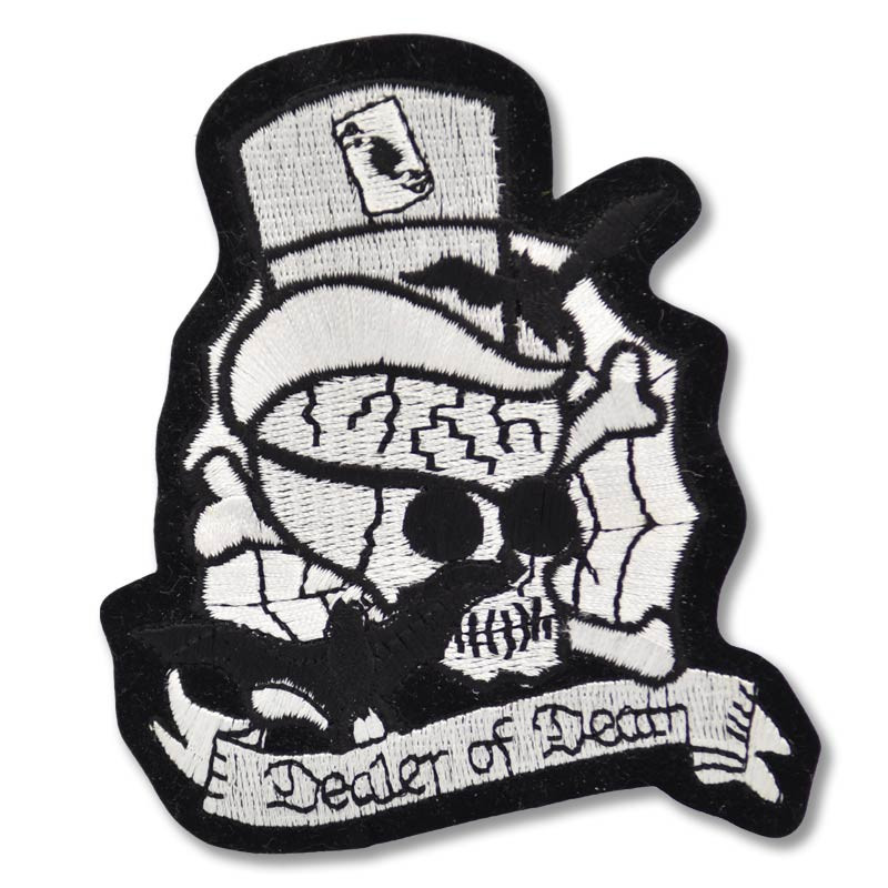 Moto nášivka Dealer of Death 8cm x 10cm