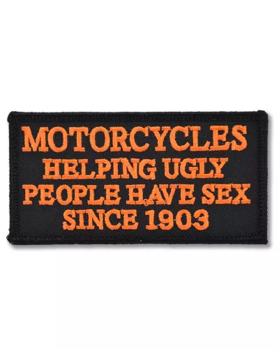 Moto nášivka Motorcycles Helping 10cm x 5cm
