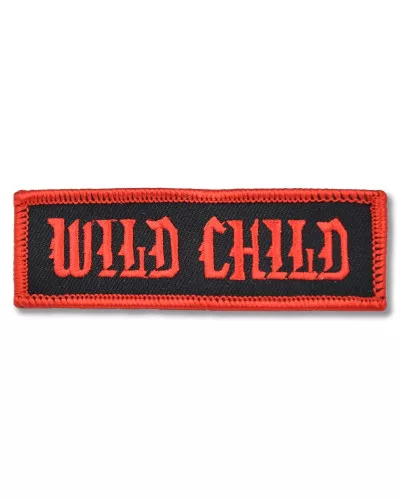 Moto nášivka Wild Child 9cm x 3cm