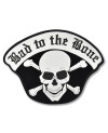 Moto nášivka Bad to the Bone - XXL na záda 35 cm x 25 cm
