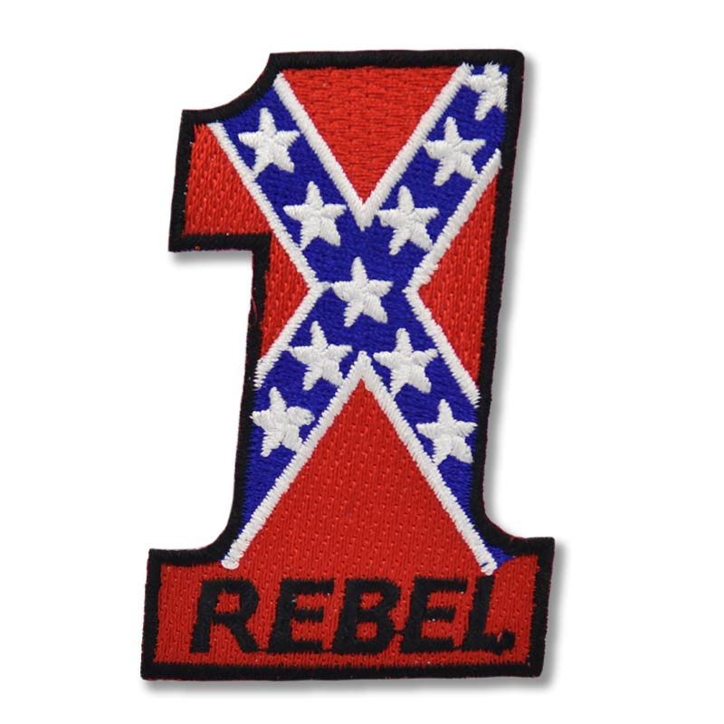 Moto nášivka Rebel 1 malá 5 cm x 8 cm