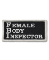Moto nášivka FBI 4 cm x 9 cm