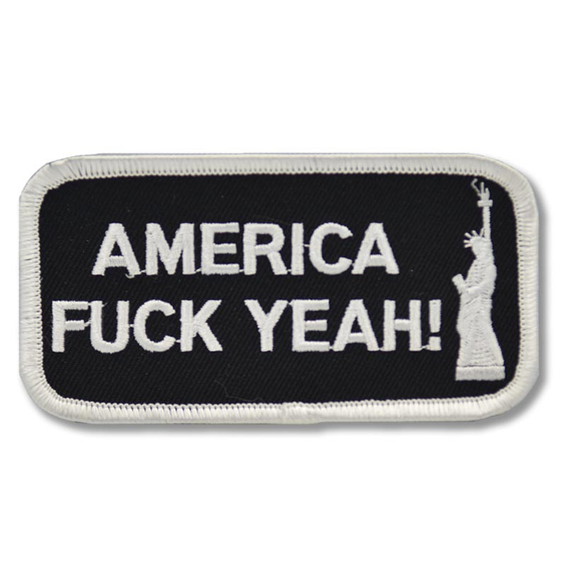 Moto nášivka America Fuck Yeah ! 5cm x 10cm