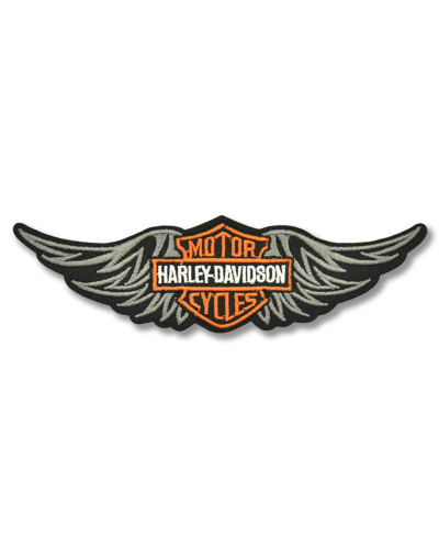 Moto nášivka Harley Davidson Wings 15 cm x 4 cm