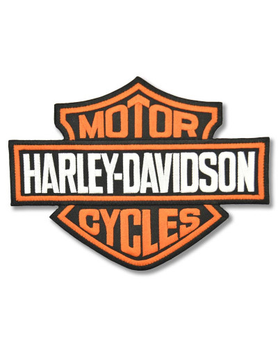 Moto nášivka Harley Davidson logo 18 cm x 14 cm