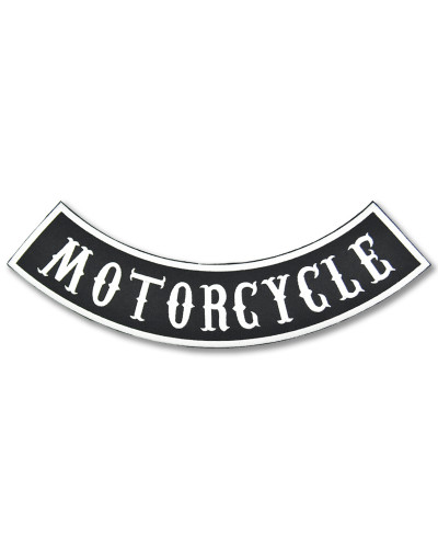 Moto nášivka Motorcycle Rocker - XXL na záda
