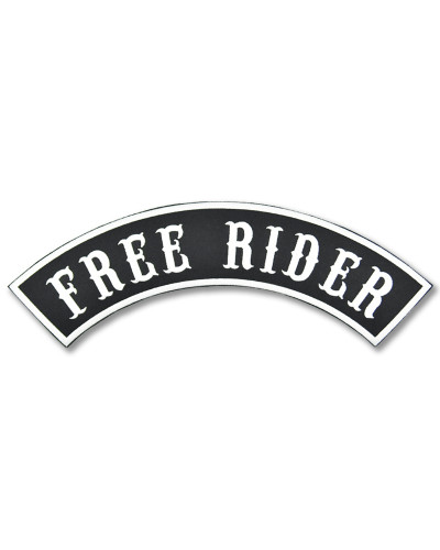 Moto nášivka Free Rider Rocker XXL na záda