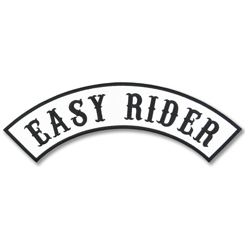 Moto nášivka Easy Rider Rocker white - XXL na záda