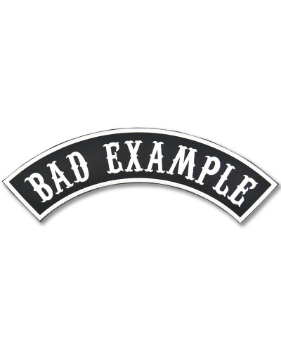 Moto nášivka Bad Example Rocker - XXL na záda