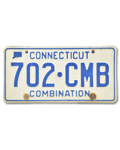 Americká SPZ Connecticut Combination