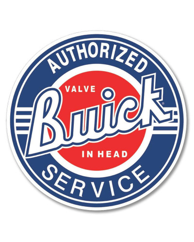 Plechová cedule Buick Service round 30cm