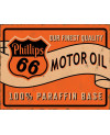 Plechová cedule Phillips 66 Paraffin 40 cm x 32 cm