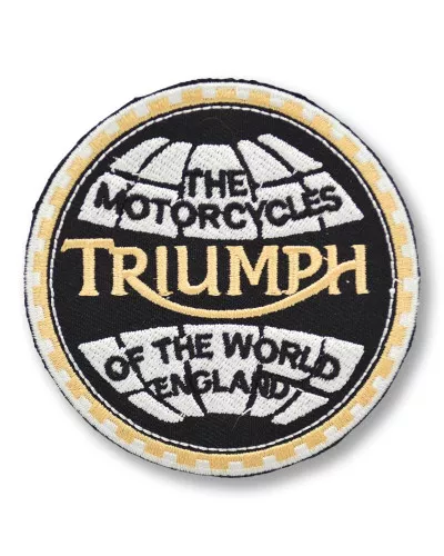 Moto nášivka Triumph of the World 8 cm