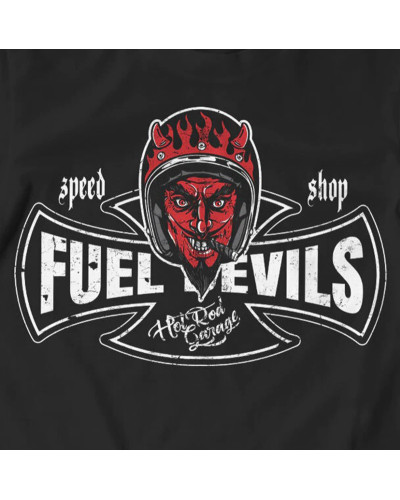 Pánské tričko Fuel Devils Smiling Devil detail