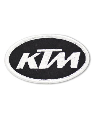 Moto nášivka KTM logo oval 7 cm x 4 cm