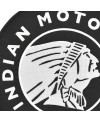 Moto nášivka Indian Motorcycle BW XXL na záda 24 cm